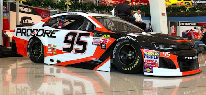 Procore Powering the Leavine Family NASCAR in 2018: Kasey Kahne's No. 95